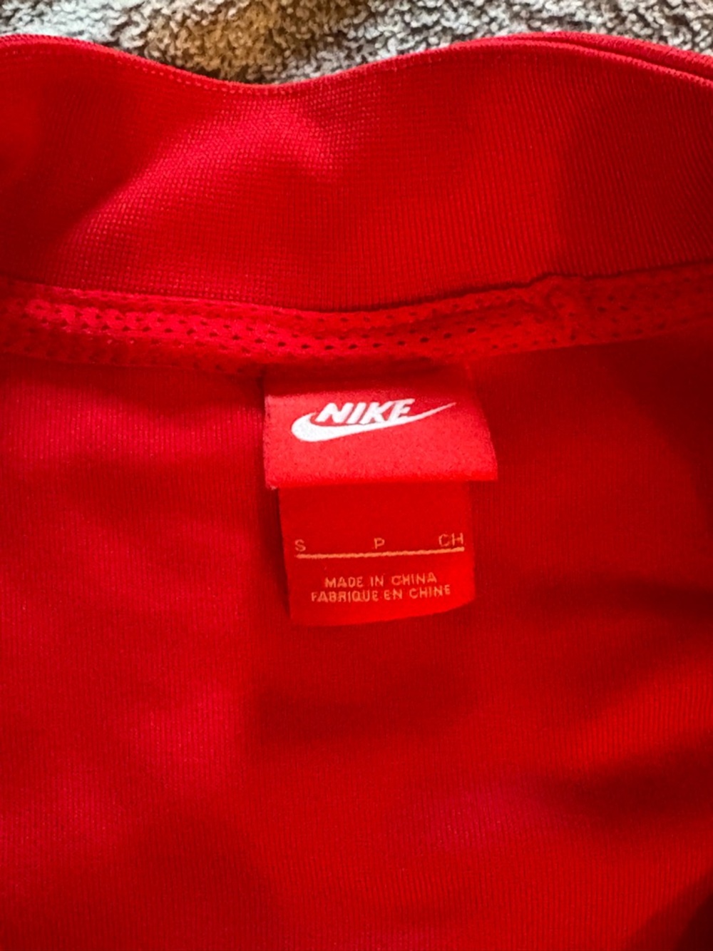 Nike Sportswear Taped Poly Track Jacket Women’s SP Zipper Front University Red - Picture 6 of 7